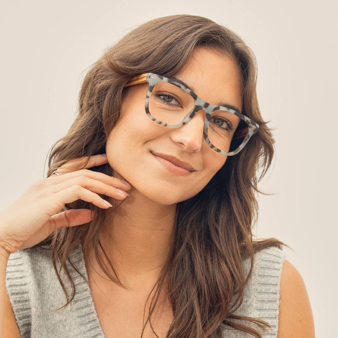 Slate Blue Tort Eco-Friendly Blue Light Reading Glasses