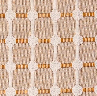 Hopsack Pattern Hand Finished Tablecloth 118" x 55"