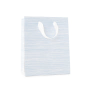Blue-Green Painted Stripe Gift Bag