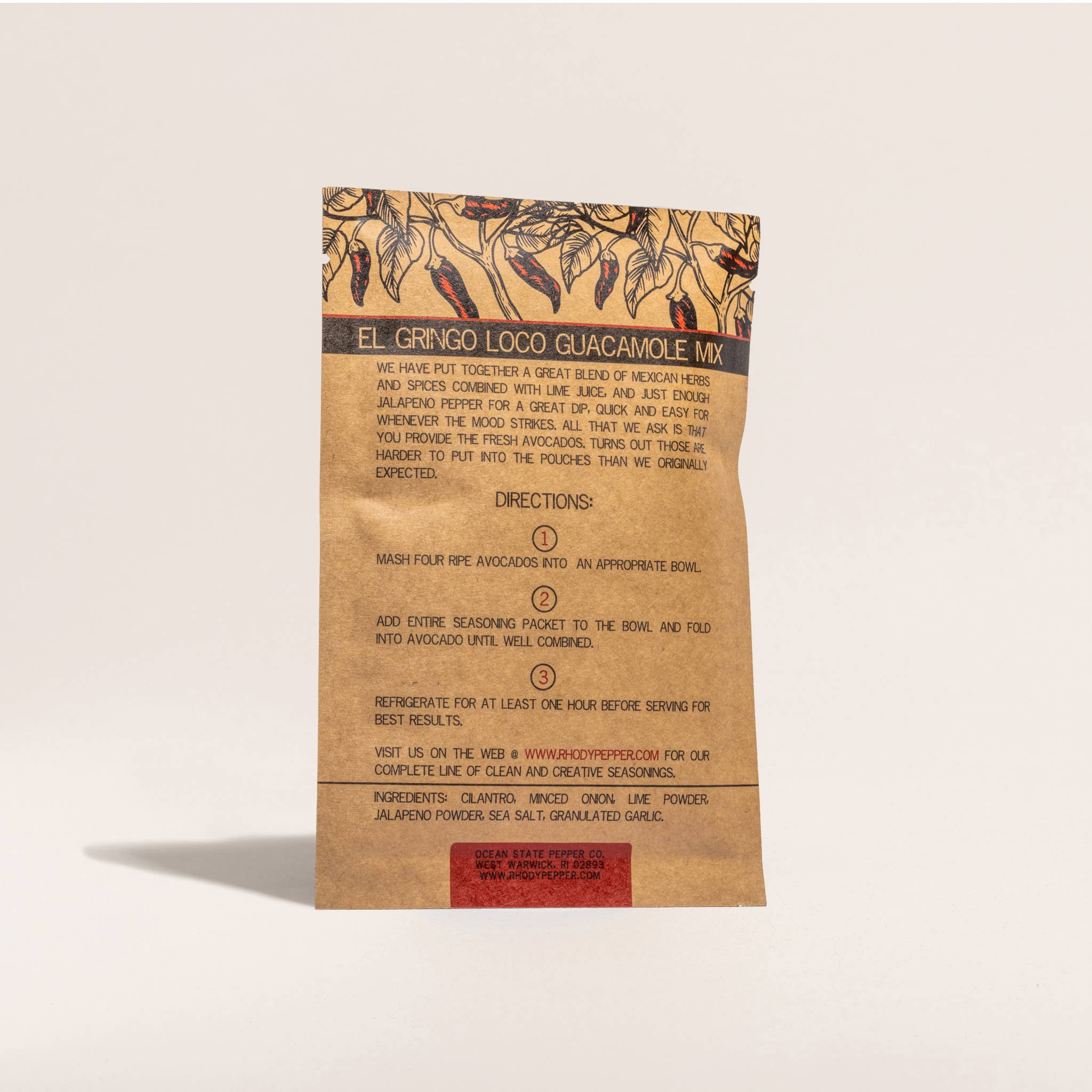 El Gringo Loco Guacamole Seasoning