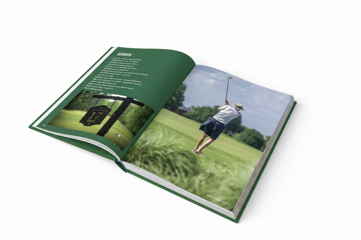 Golf Bum Coffee Table book