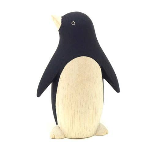 Penguin Hand Carved Figurine