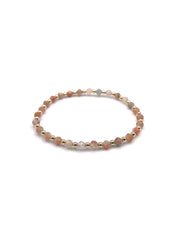 Elley Bracelet - Handmade from Nude Sunstone Gemstones