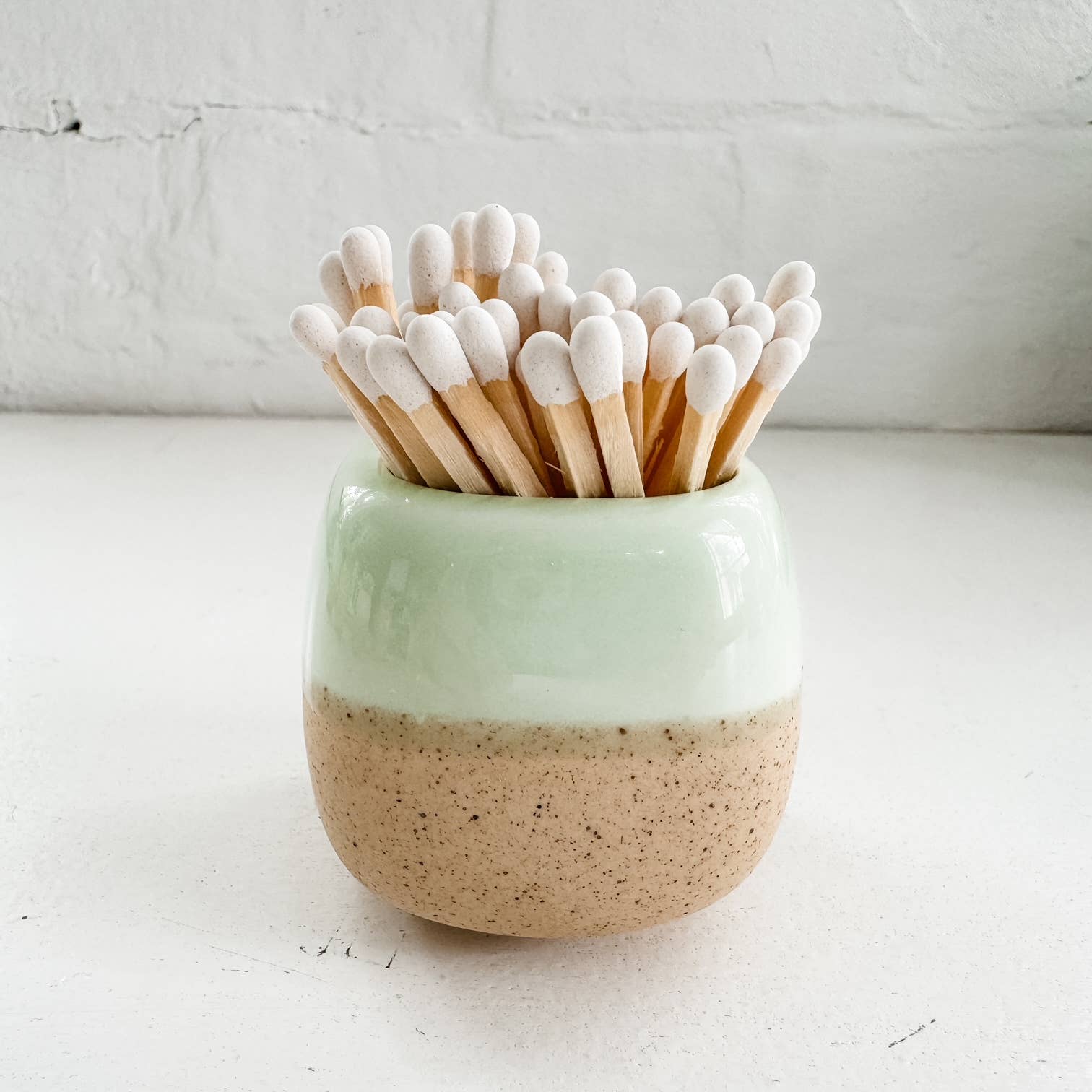Ceramic Match Holders with Safety Matches