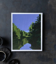 Lakeville Summer | Art Print on Canvas