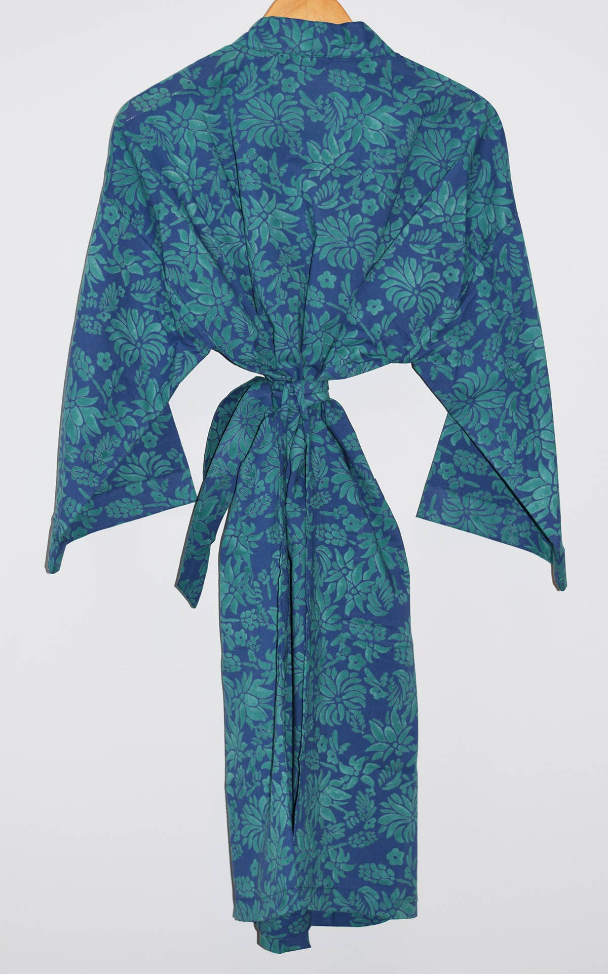 Jakarta Midi Robe | Flora Navy
