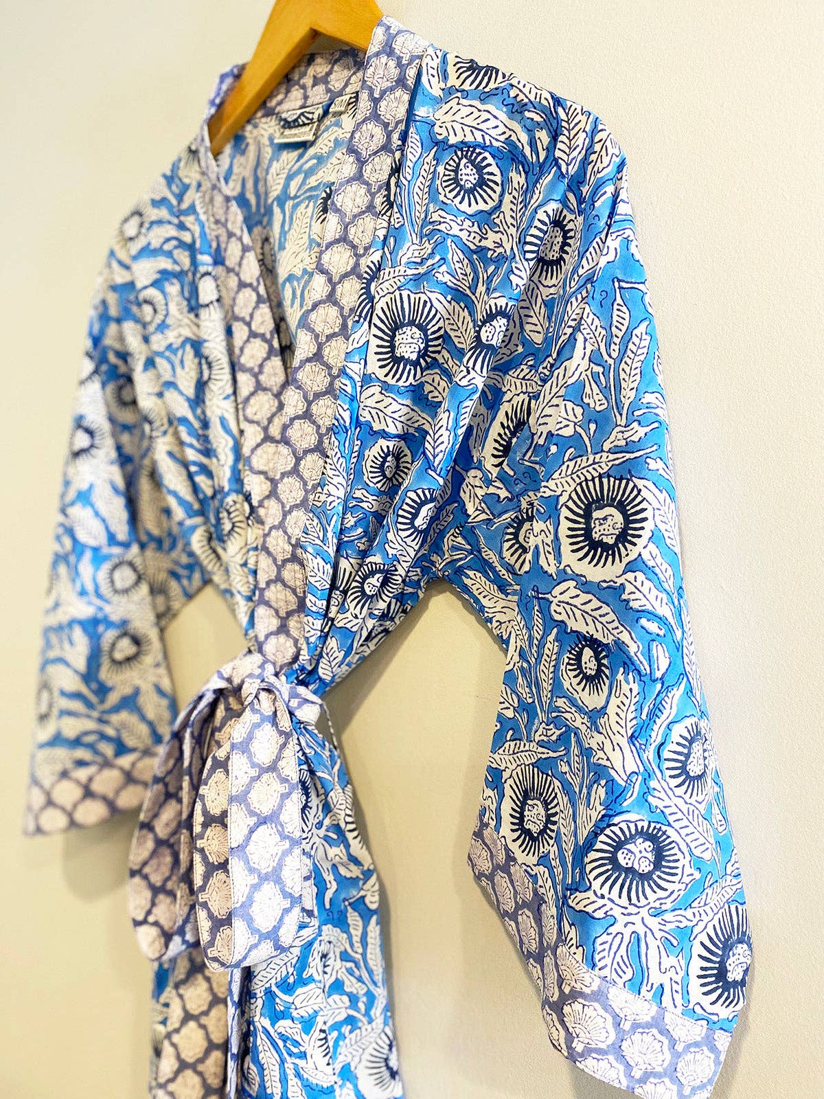 Kerala Long Robe | Marina Blue