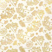 Gold Branches Paper Cocktail Napkins 20 pack