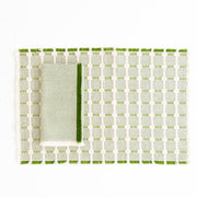 Hopsack Simple Fringe Placemat