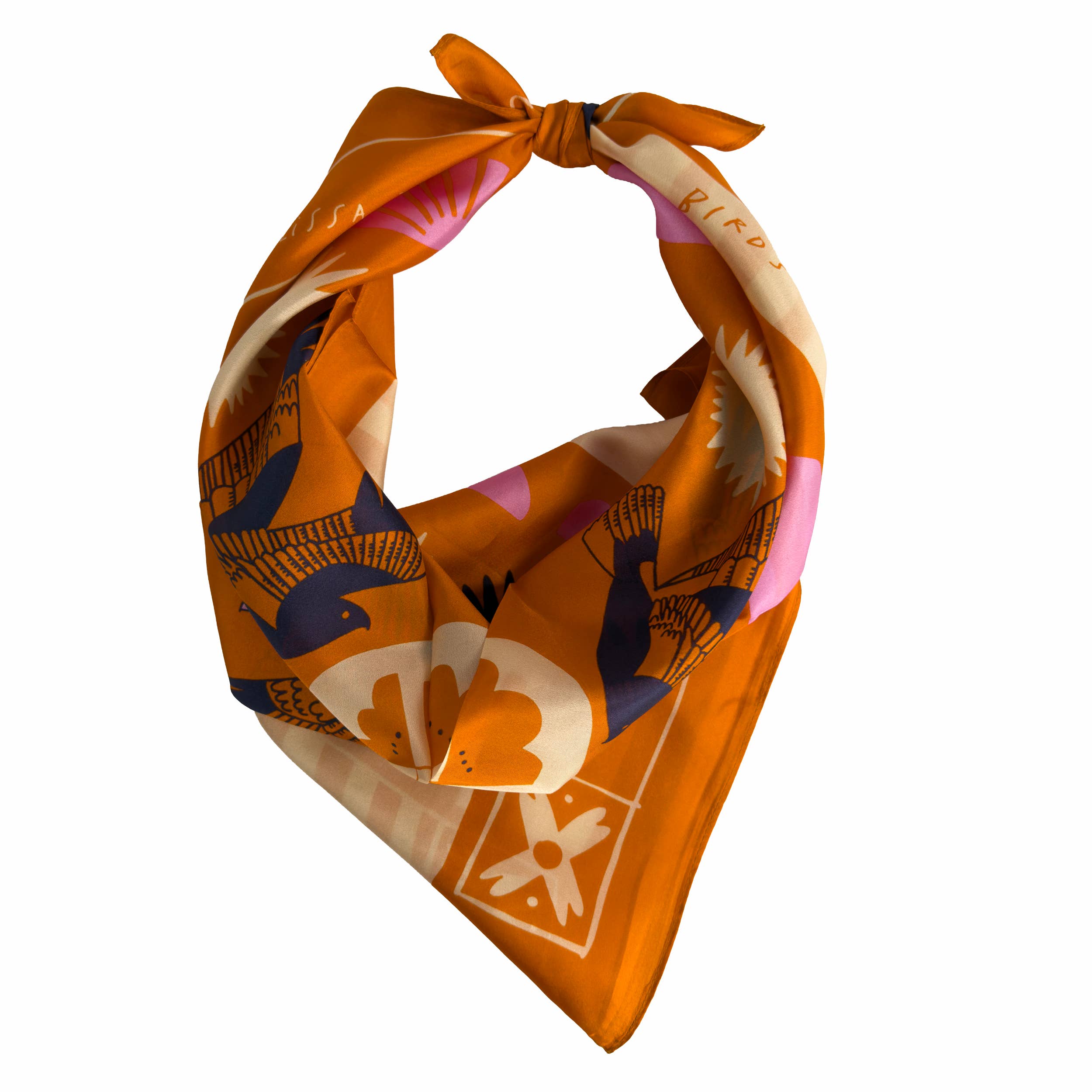 Soar & Sing Scarf 100% Silk Scarf Bandana