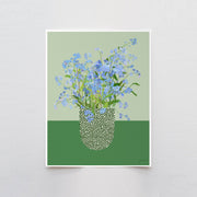 Forget Me Not Art Print 8"x10"