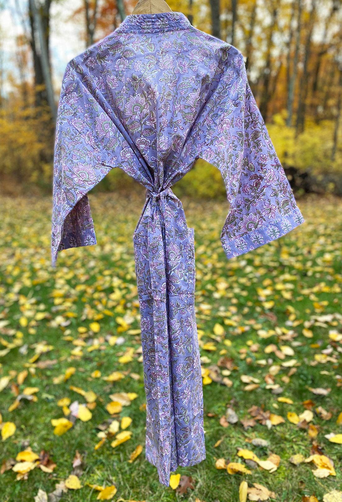 Kerala Long Robe | Lilac
