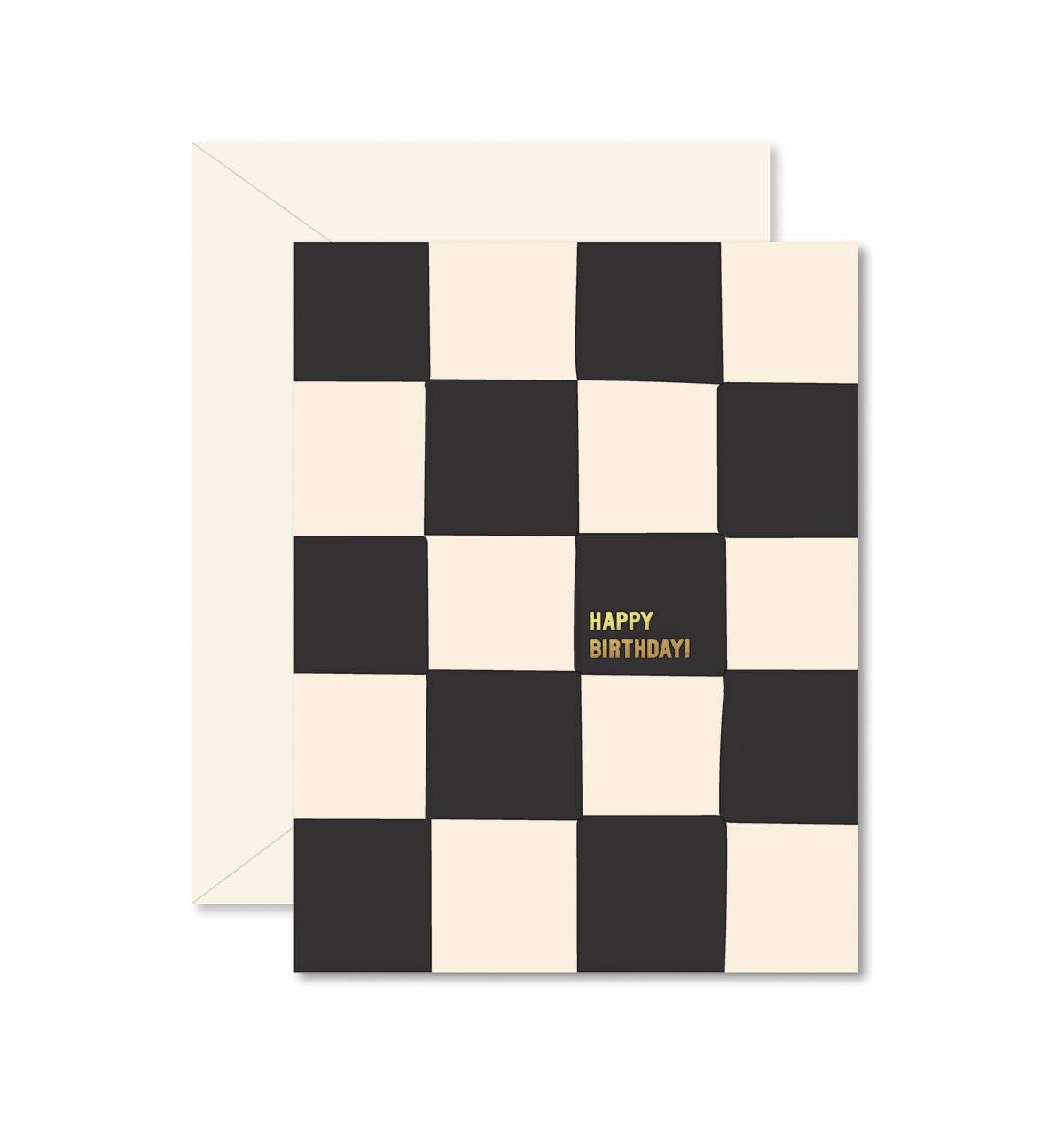 Chessboard Happy Birthday Card