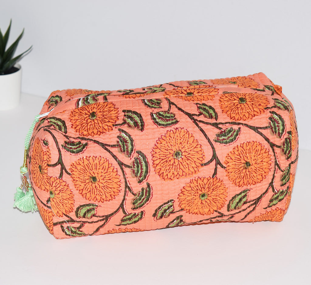 Cantaloupe Waterproof Toiletry Bag