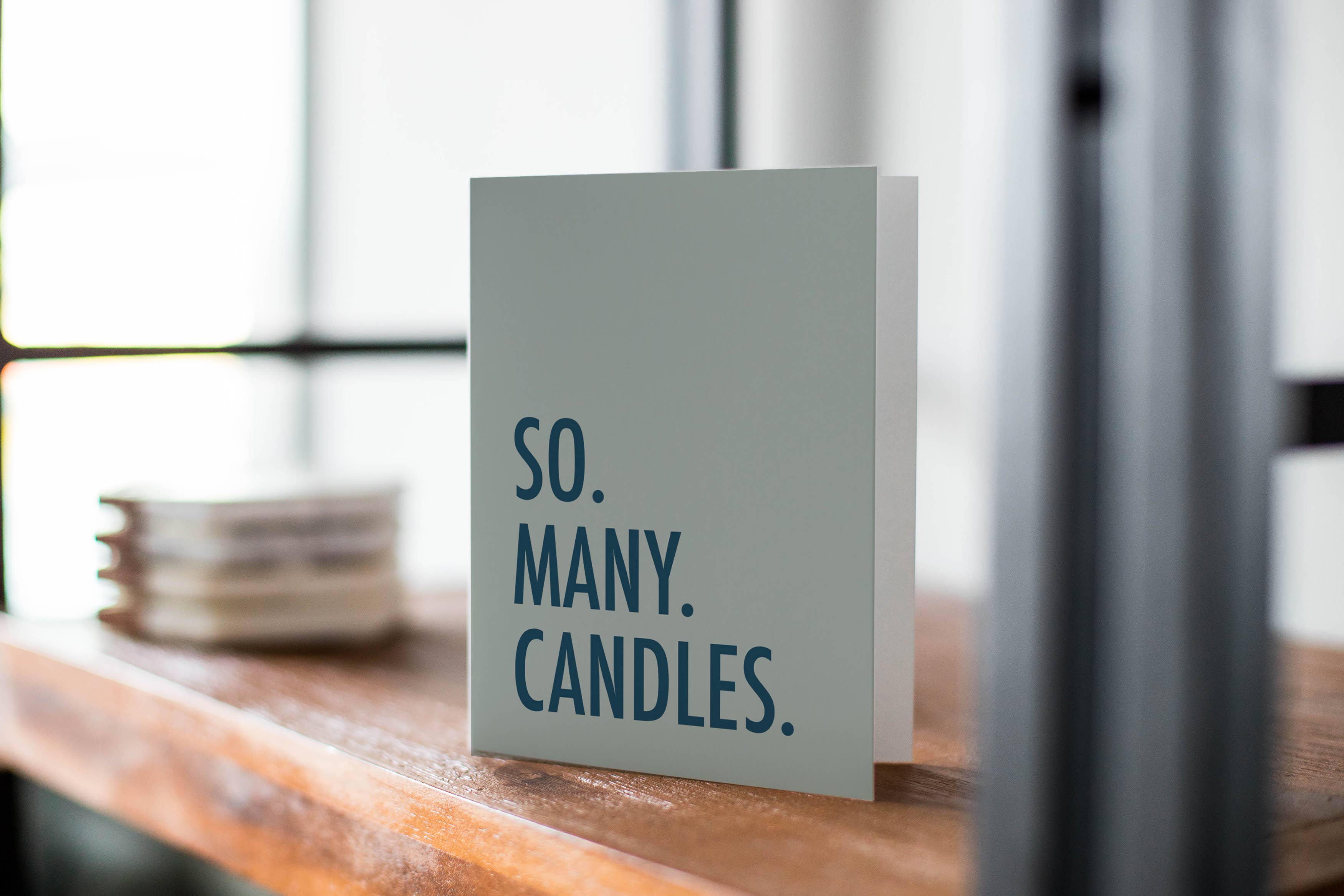 So Many Candles Birthday Card