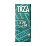Sea Salt & Almond Dark Chocolate Bar
