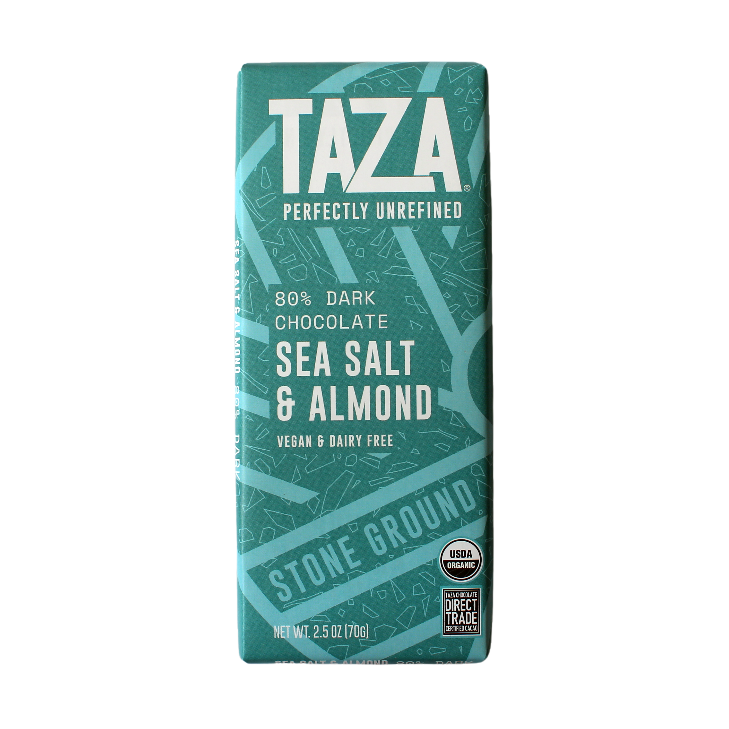 Sea Salt & Almond Dark Chocolate Bar