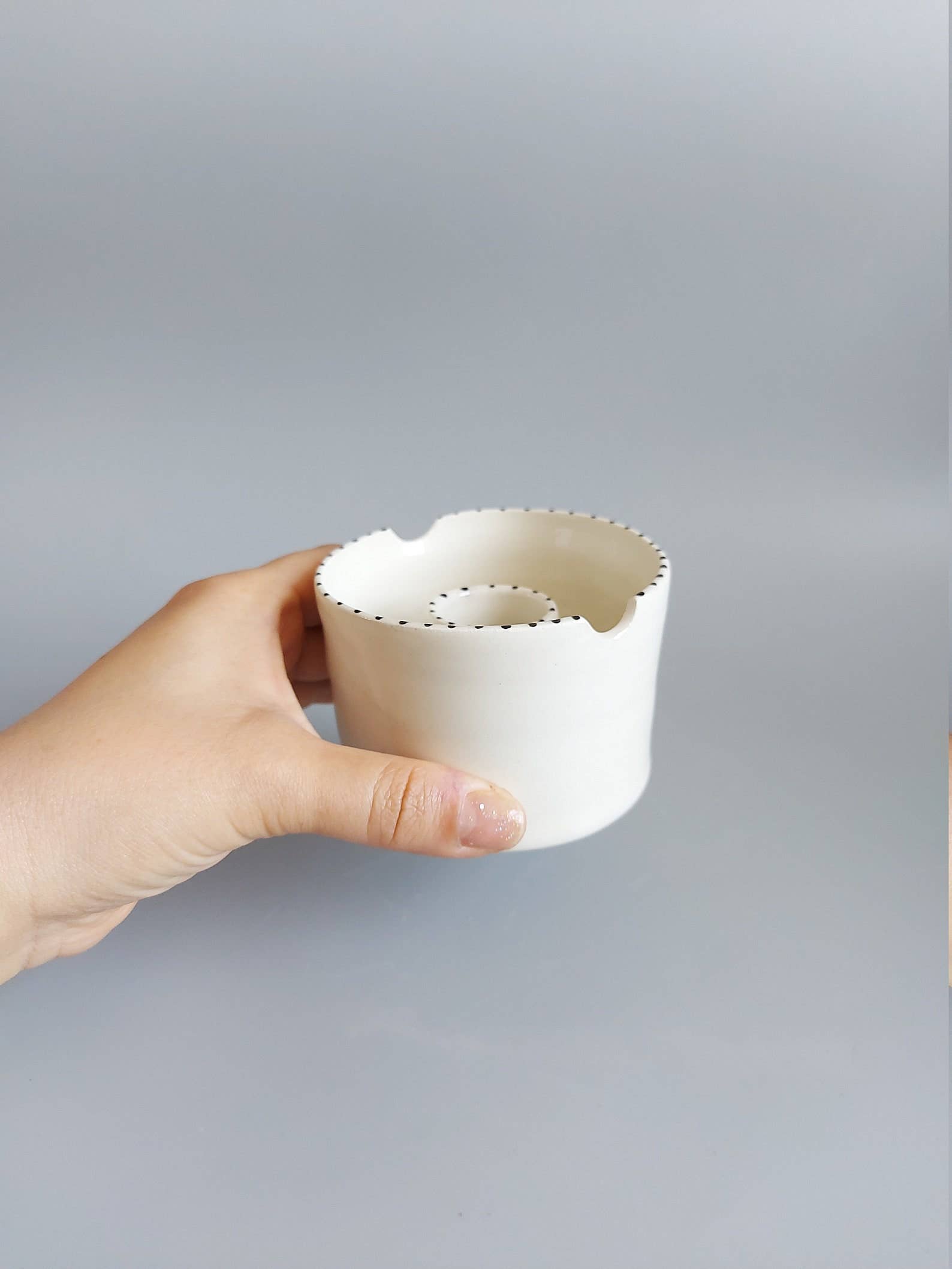 Ceramic Watercolor Water Cup / Brush Holder