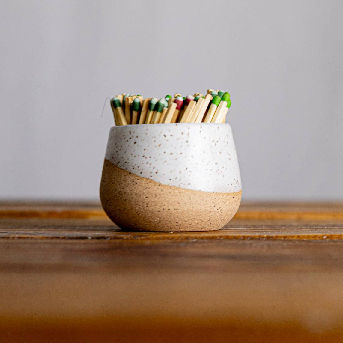 Handmade Ceramic Strike-Anywhere Matchstick Holder