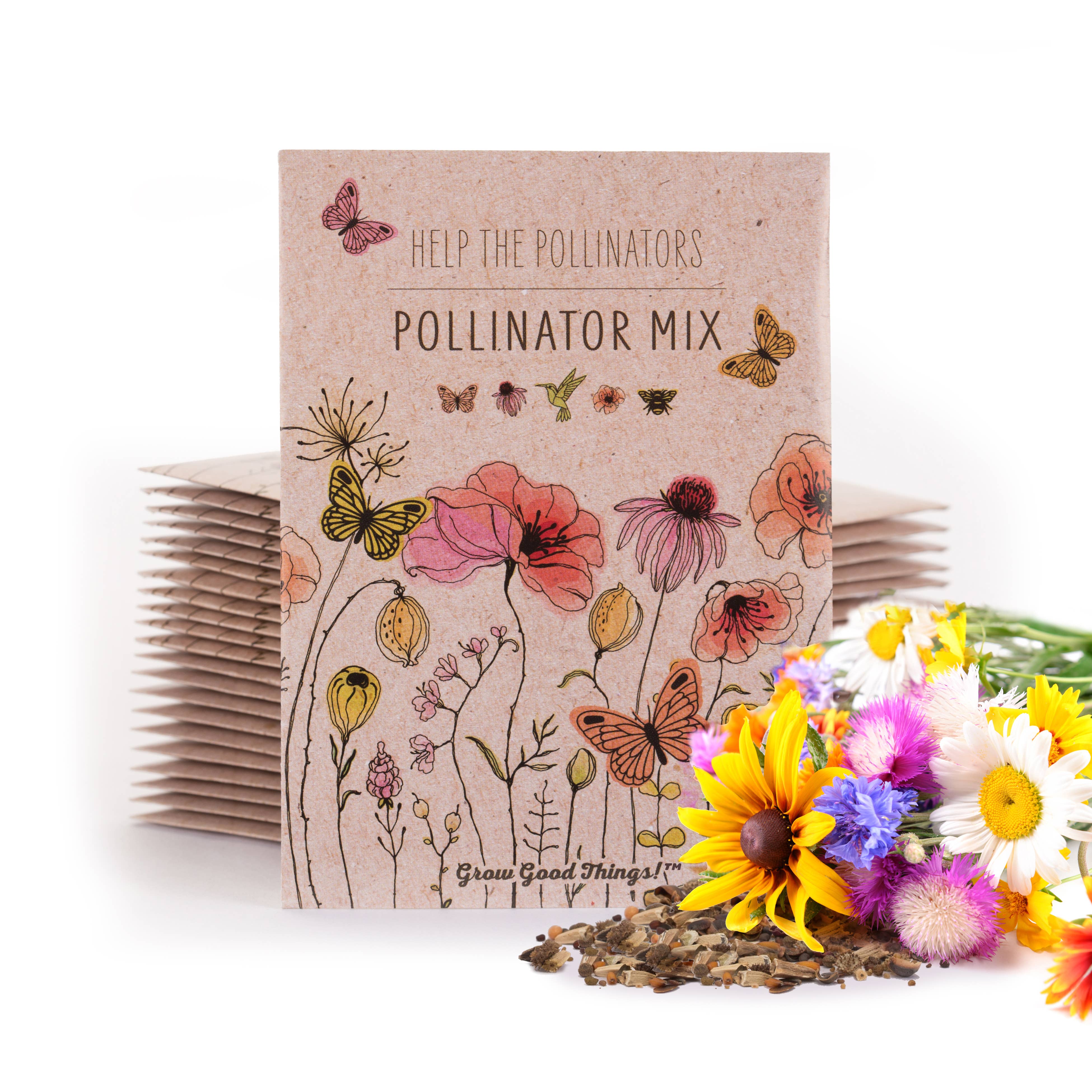 Butterfly - Pollinator Wildflower Mix Seed Packets