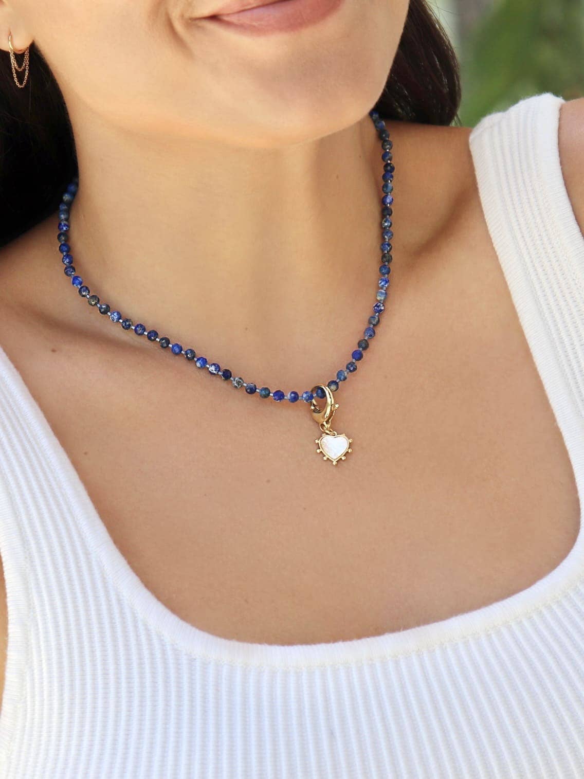 Shannon Candy Necklace - Handmade Semiprecious Gemstones