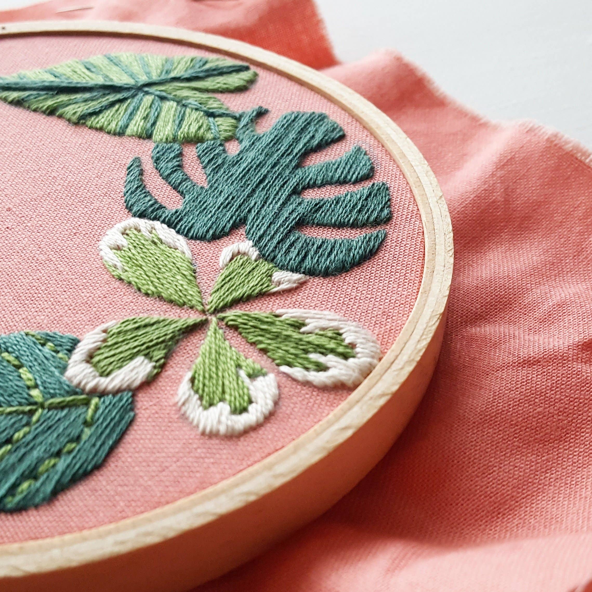 Tropical Beginner Embroidery Kit
