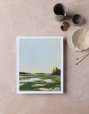 Bass Harbor Marsh | Art Print on Canvas