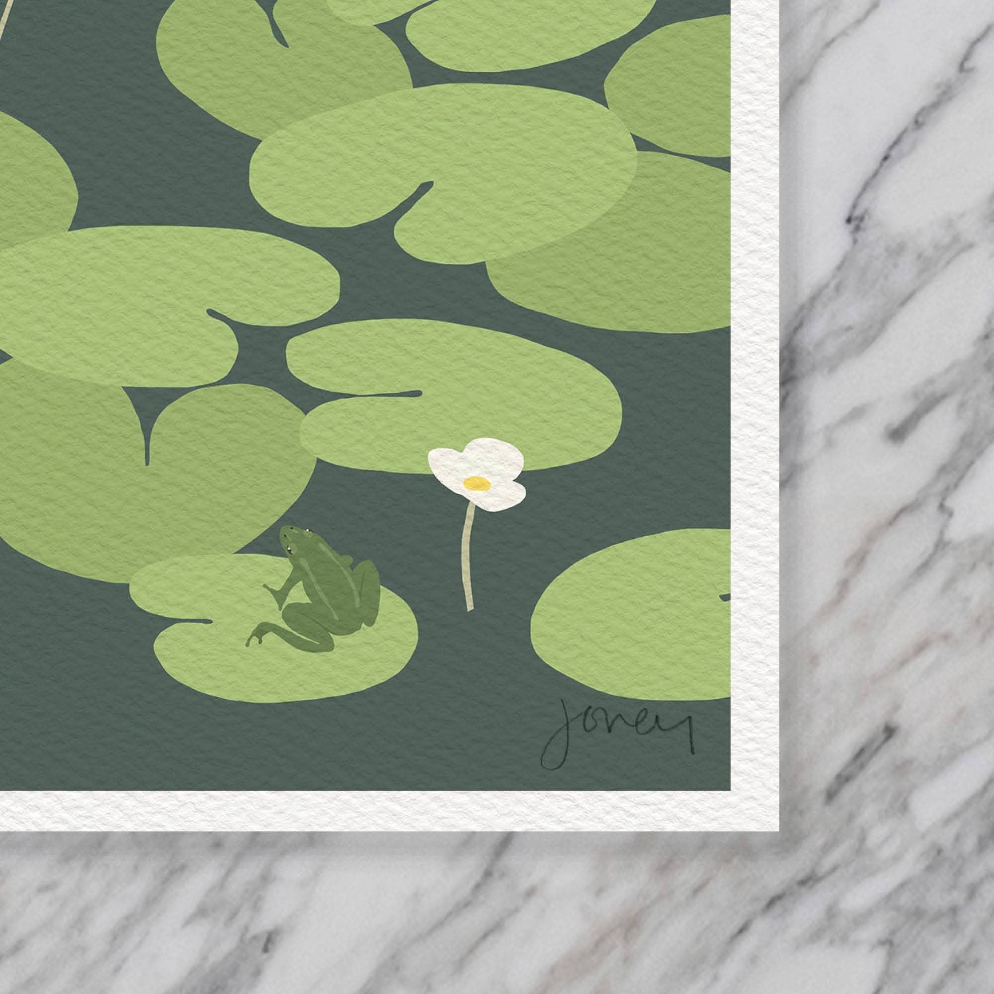 Great Blue Heron Art Print 8"x10"