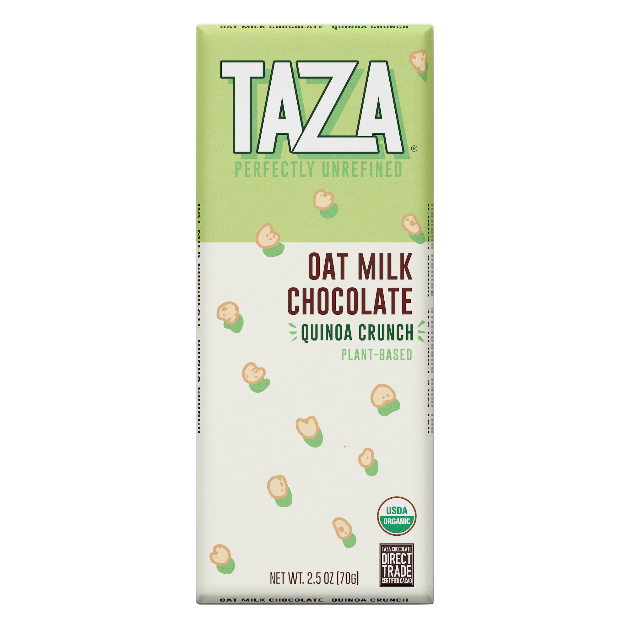 Quinoa Crunch Oat Milk Chocolate Bar