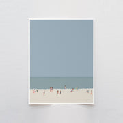 Afternoon on the Beach Art Print 8"x10"