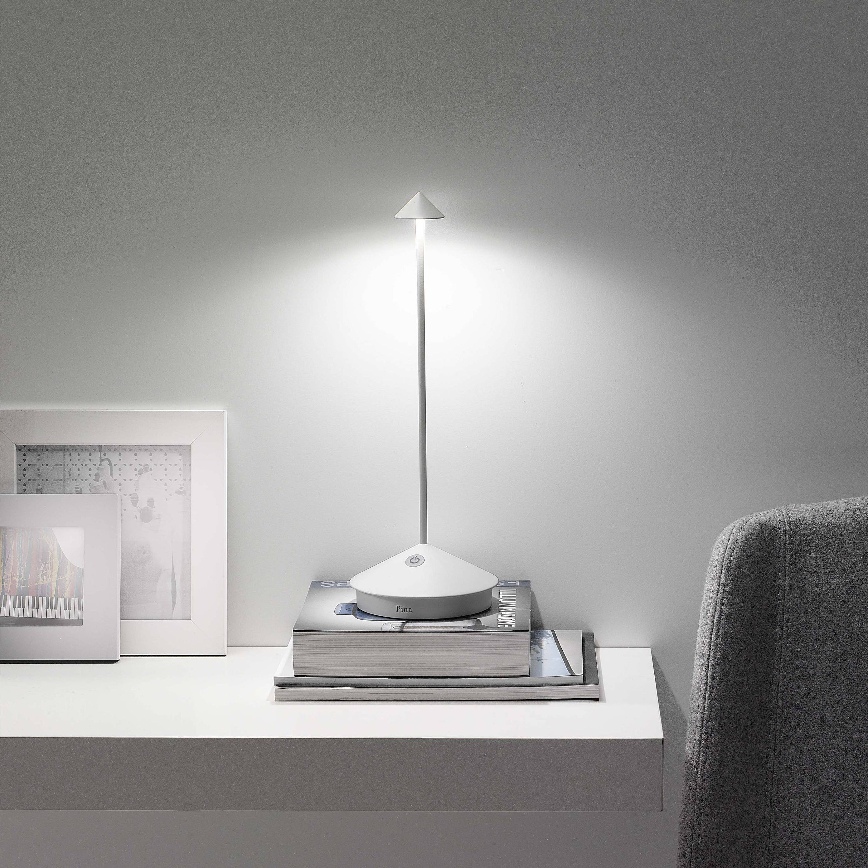 Pina Pro Cordless Table Lamp - White