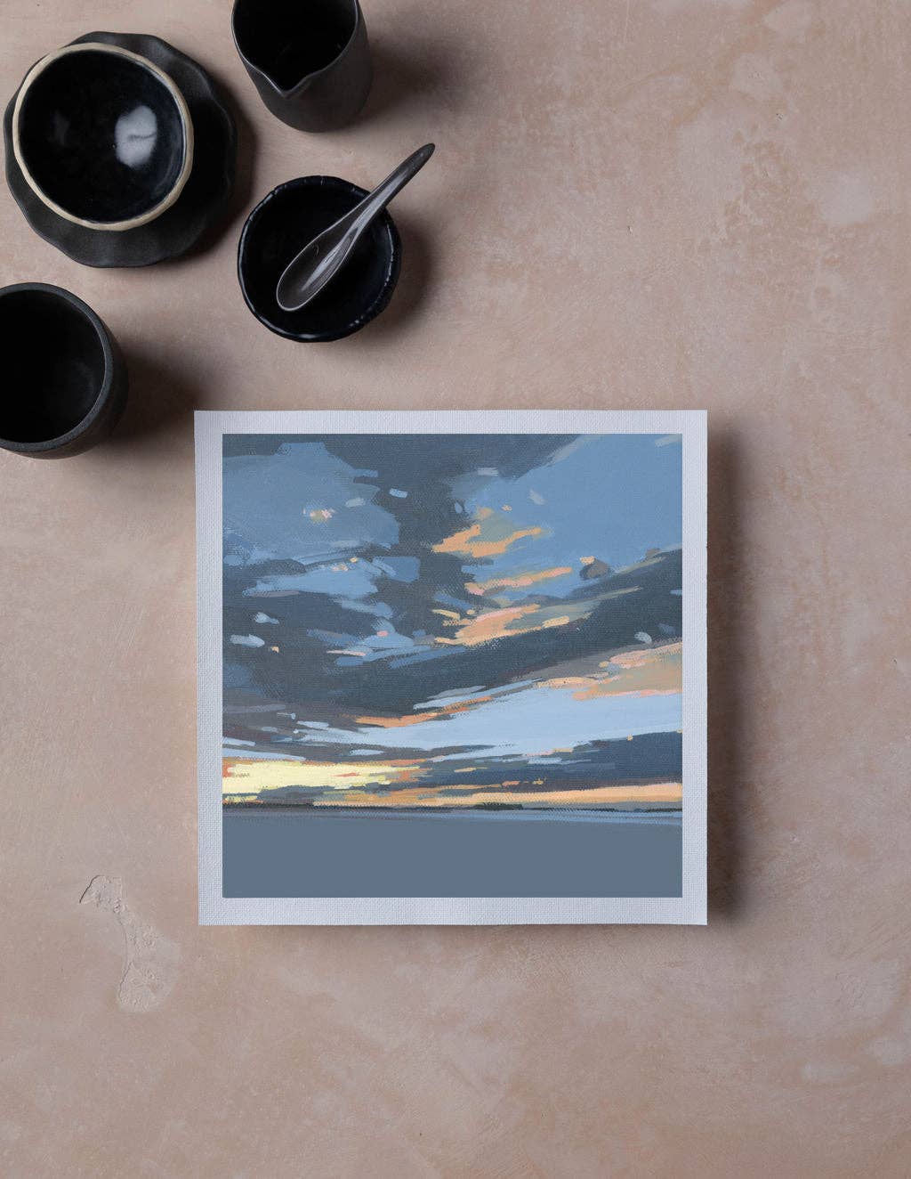 Fall Sunset | Art Print on Canvas