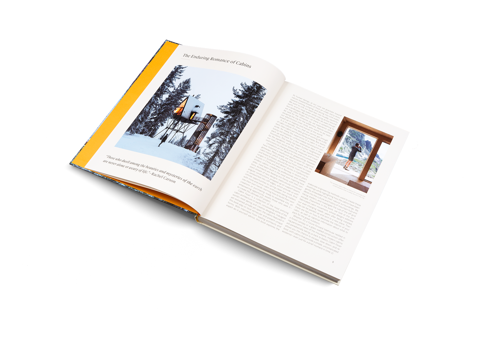 Cabin Fever  Coffee Table Book