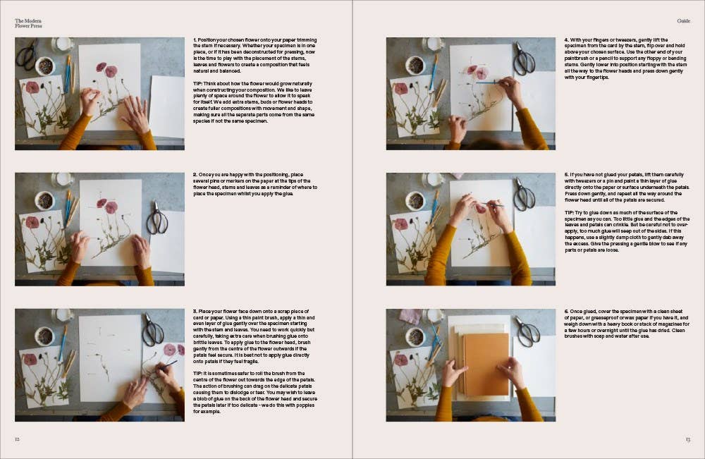 The Modern Flower Press Book
