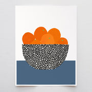 Fruit Bowl Art Print 8"x10"