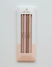 Nude Blush Slim Pens - Set of Four