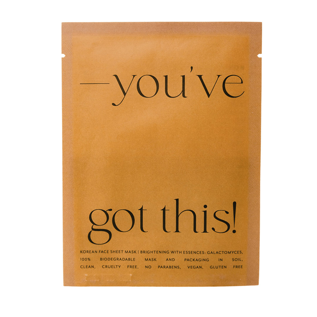 You've Got This Brightening Korean Sheet Mask