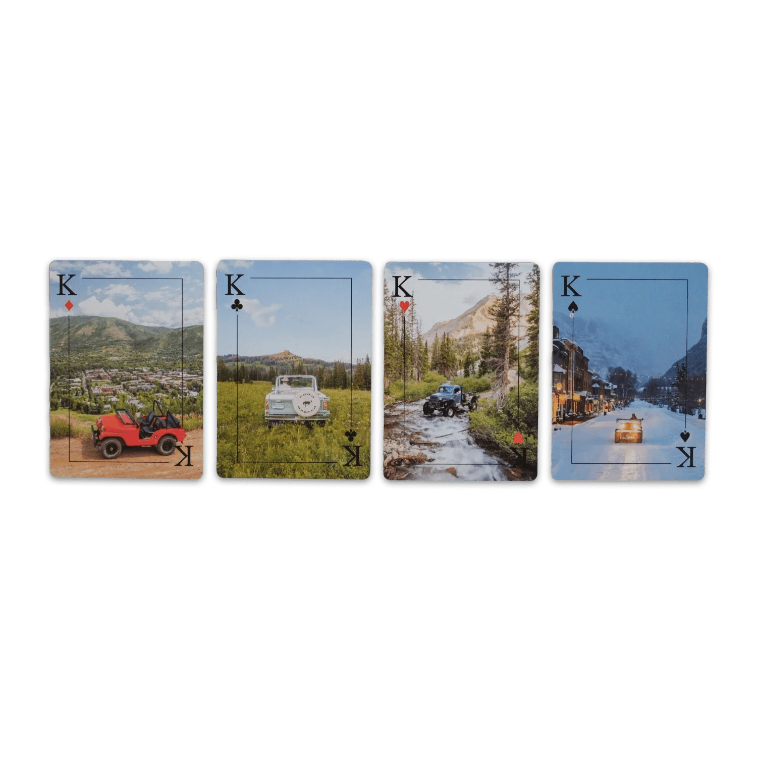 Mountain Rides Playing Cards