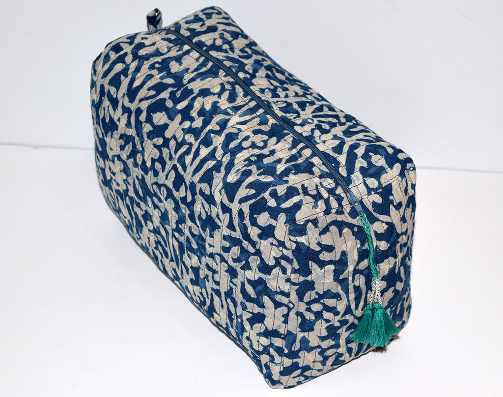 Indigo Jumbo Waterproof Toiletry Bag