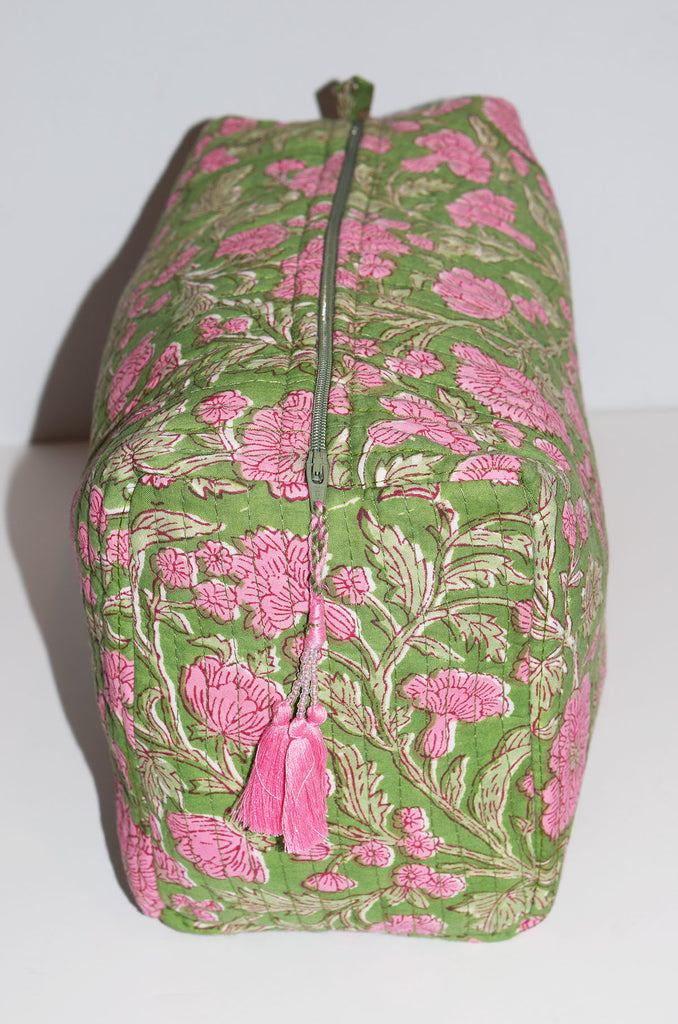 Fern Floral Jumbo Waterproof Toiletry Bag