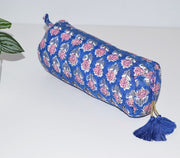 Aegean Floral Waterproof Cosmetic Pouch