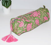 Fern Floral Waterproof Cosmetic Pouch
