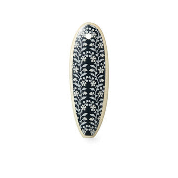 Black Tree of Life Surfboard Keychain