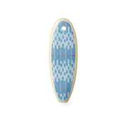Chambray Surfboard Keychain