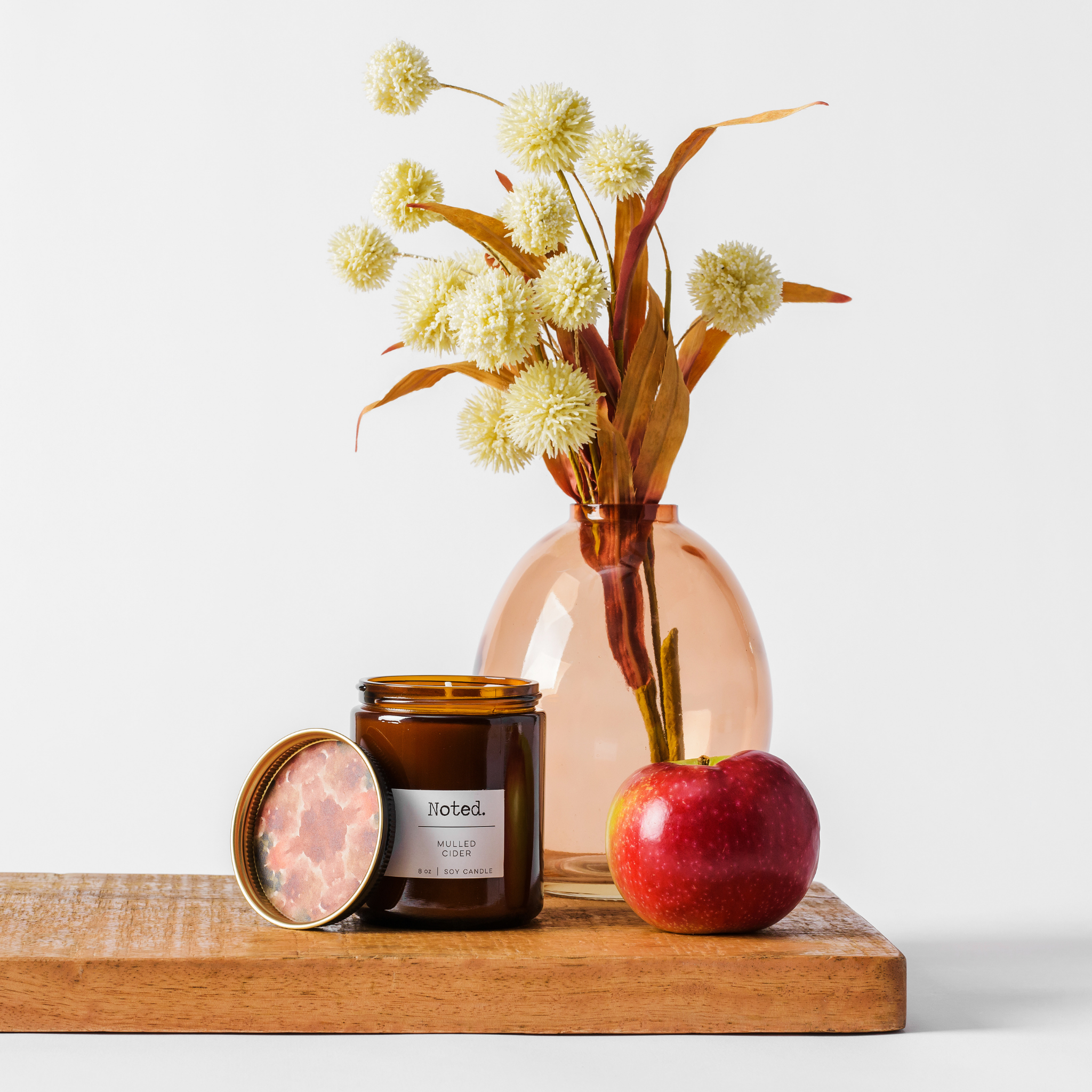 Noted Candles | Mulled Cider Jar Candle