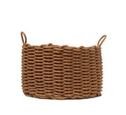 Honeycomb Wide Handwoven Rope Basket