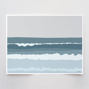 Ocean Waves Art Print 8"x10"
