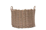Sand Wide Handwoven Rope Basket
