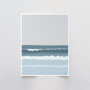 Ocean Waves Art Print 8"x10"