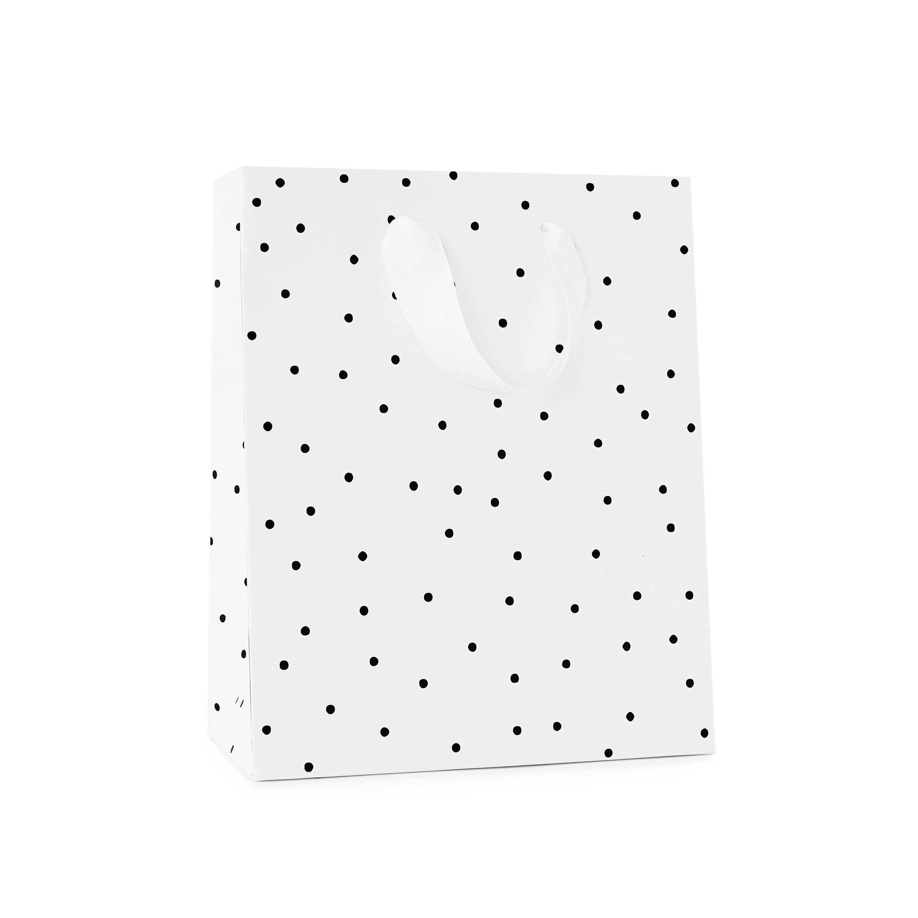 Black Dot Gift Bag